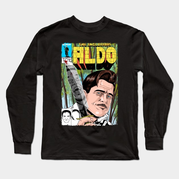 The Inglorious Aldo Long Sleeve T-Shirt by MarianoSan